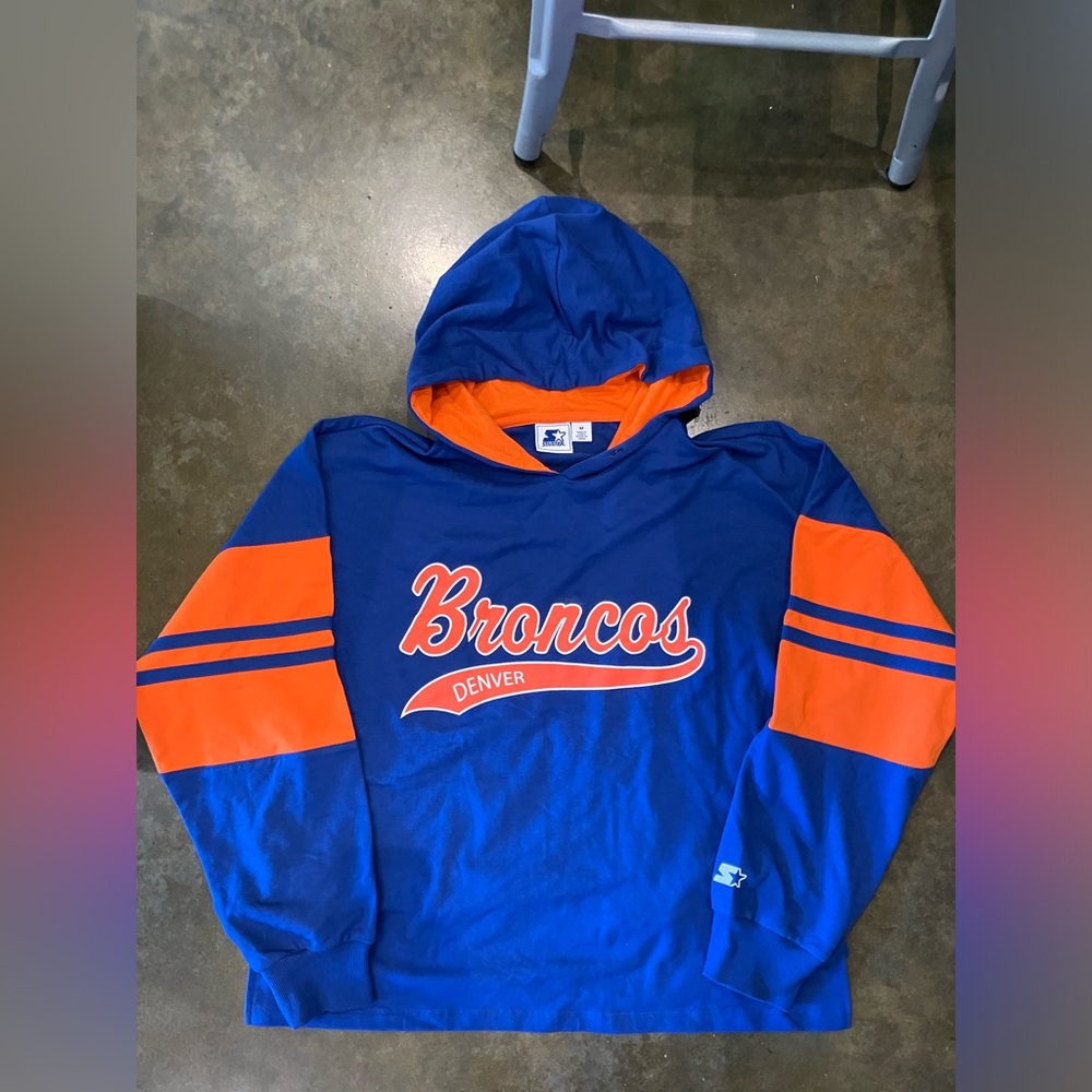 Denver Broncos Starter Athletic Hoodie Women’s
